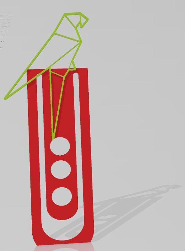 Parrot Bookmark