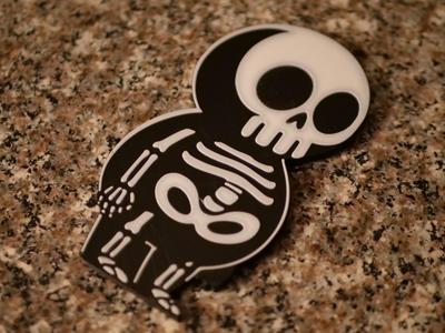 Thick Skeleton Halloween Decoration 