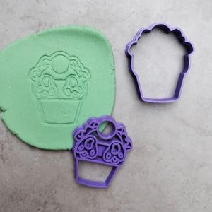 easter bunny cutter and stamp n14