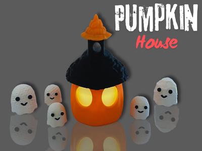 Pumpkin House (Lamp)