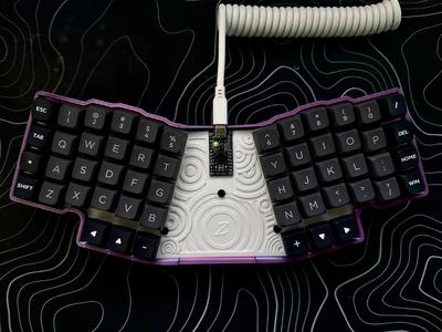 Kevin54 Unibody Split Ortho Keyboard