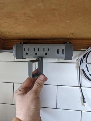Power Strip Hanger