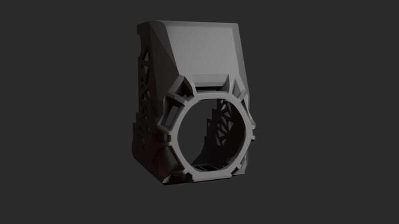 (NO TOP LOGO) Creality K1 D3vil Burner Toolhead Cover with Knomi (BOTH V1 & V2)