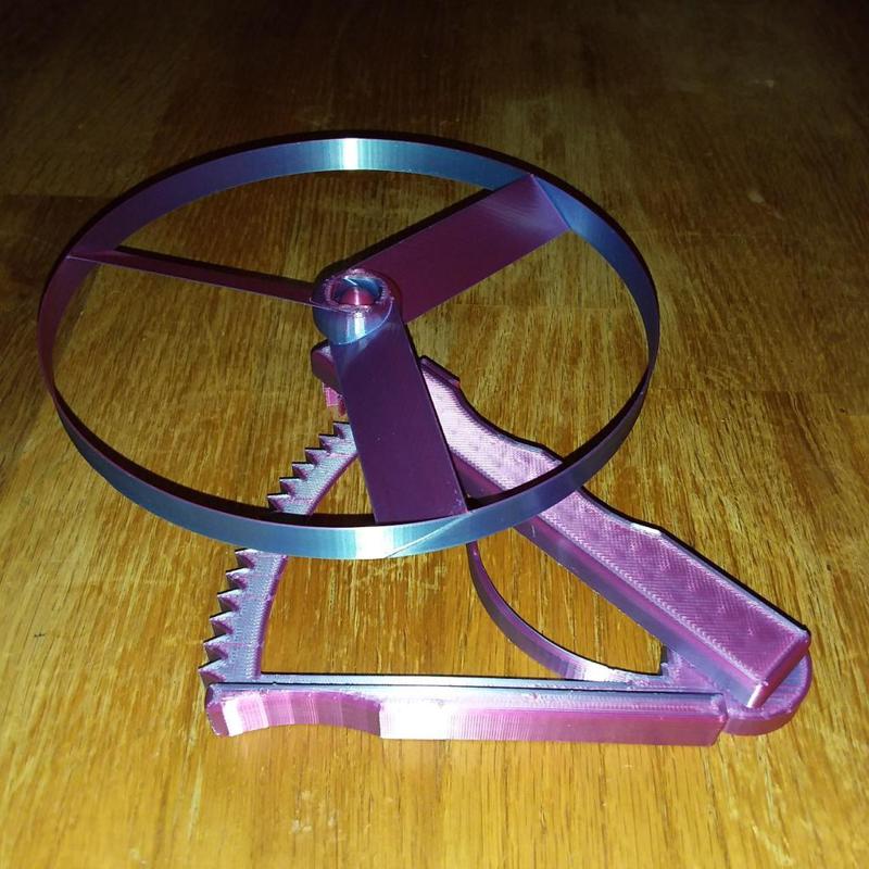 Squeeze-Style Propeller Launcher (no pull cord)