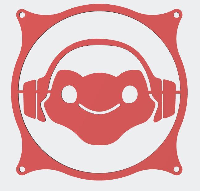 Overwatch Lucio 120mm Fan Cover