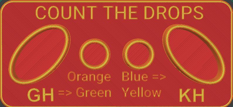 API GH KH Test Kit Holder