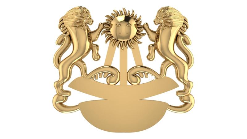 Lion Sun Pendant
