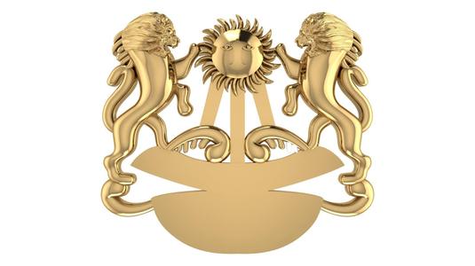 Lion Sun Pendant