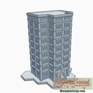 Gothic Building 67 with Hex Base GHB067