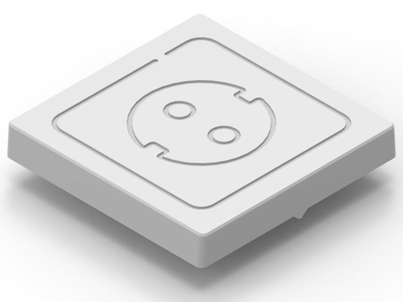 GIRA System 55 Standard Rocker Socket-Icon