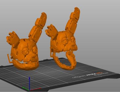 fnaf mask spring trap