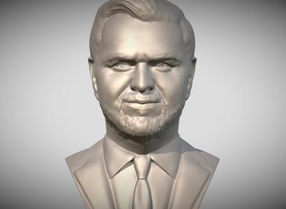 JD Vance bust for 3D printing