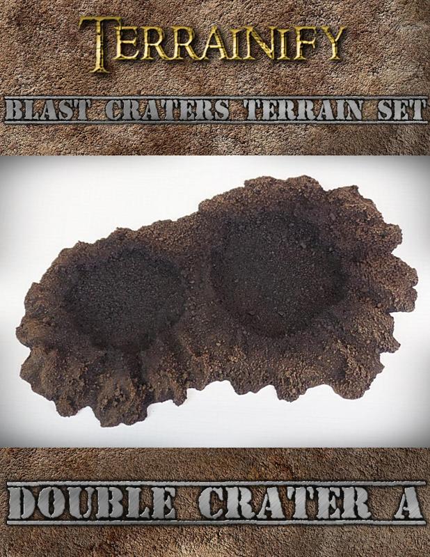 Double Crater A: Blast Craters Terrain Set