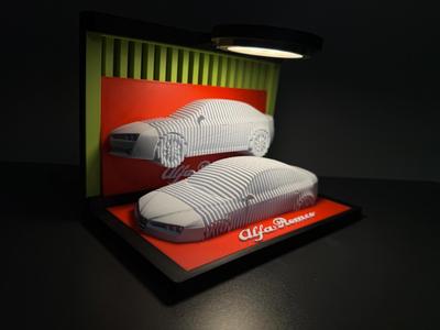 Alfa Romeo 159 - Layered Car model!