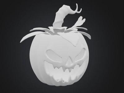 Halloween jack o' lantern
