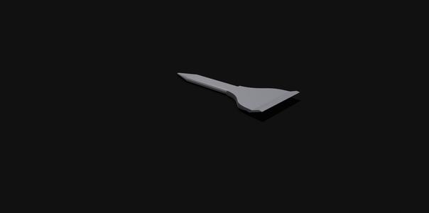 ice scraper with a pick for windshield wipers