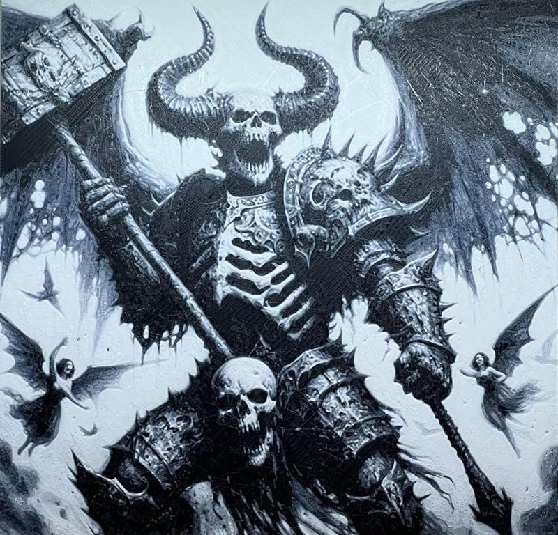 Horned Skull Demon #3