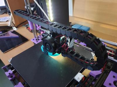 Ultimate Hemera Anet A8 / AM8 Carriage For LM8LUU With Chain