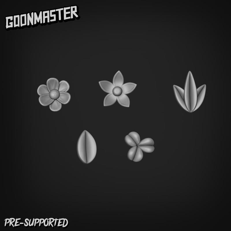 Basing Bits 18 - Petals and Leaves