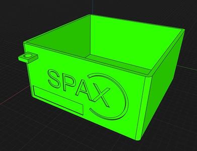Spax Schrauben Box