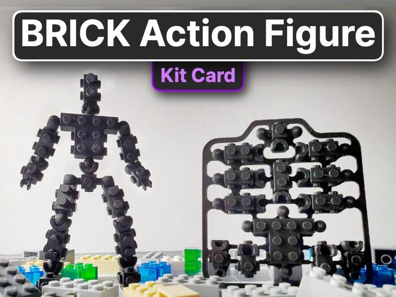 BRICK Action Figure (Kit card)