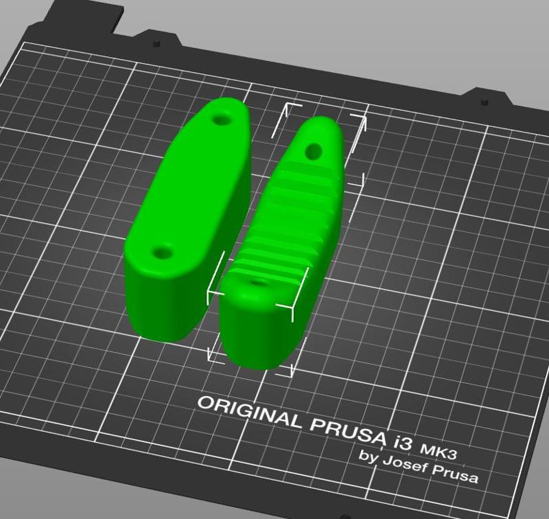 Slab Default Stock Flat Buttplate