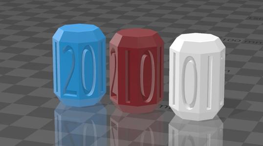 Columnar Binomial Dice