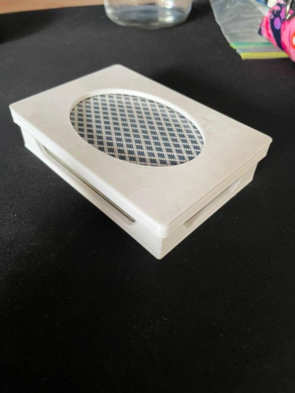 Personalized box for playing cards