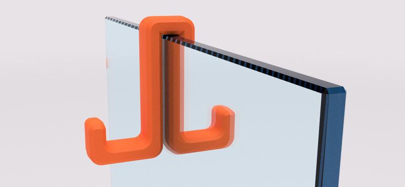 Universal parametric double sided hook