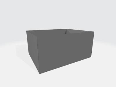 poop catcher basic, 120mm x 150mm, .4mm nozzle