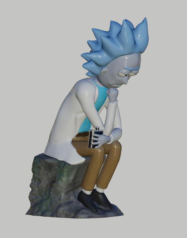 Rick Sanchez The Thinker