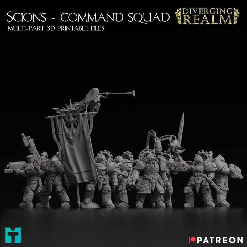 Scions - Queensguard/Command Squad