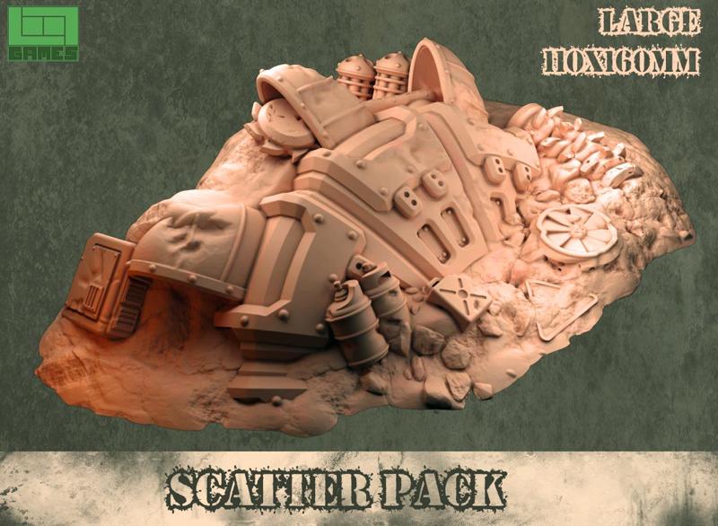 Scatter terrain Junk Piles