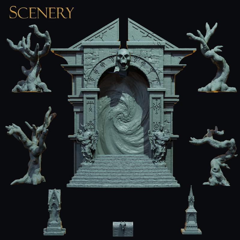 Scenery - The Gates to the Unknown