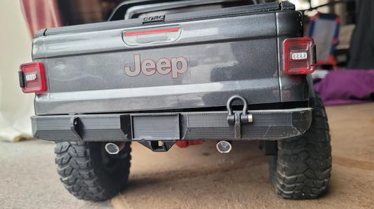 CGRC Gladiator exhaust system bumper exit