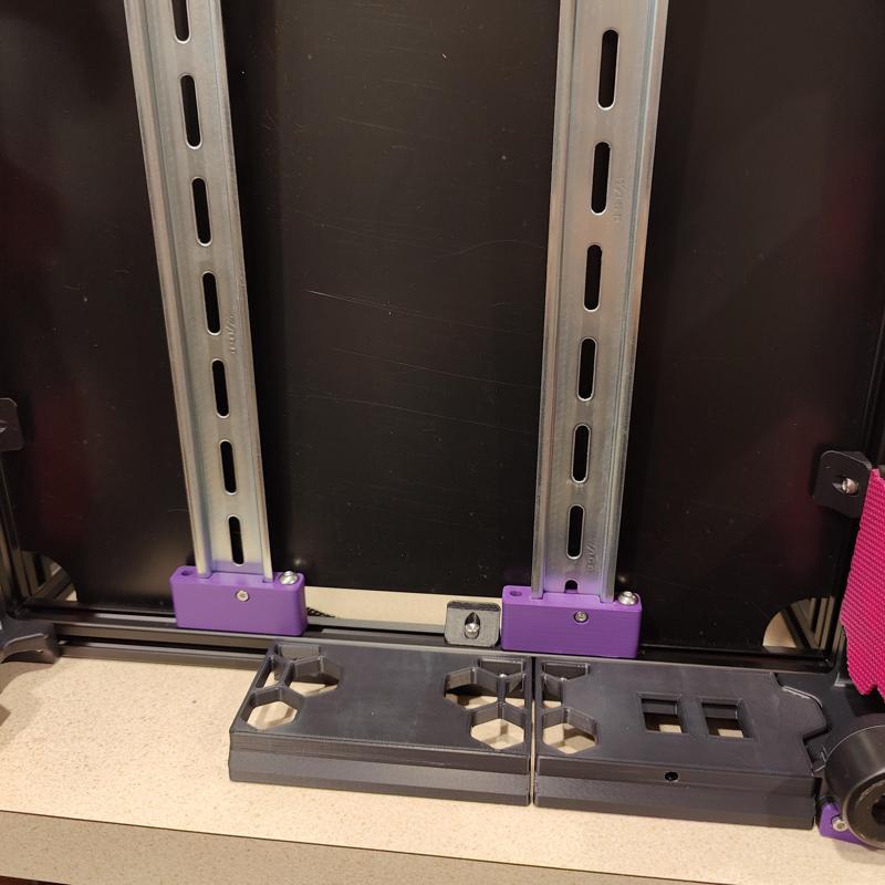 Extended Voron DIN Frame Mount