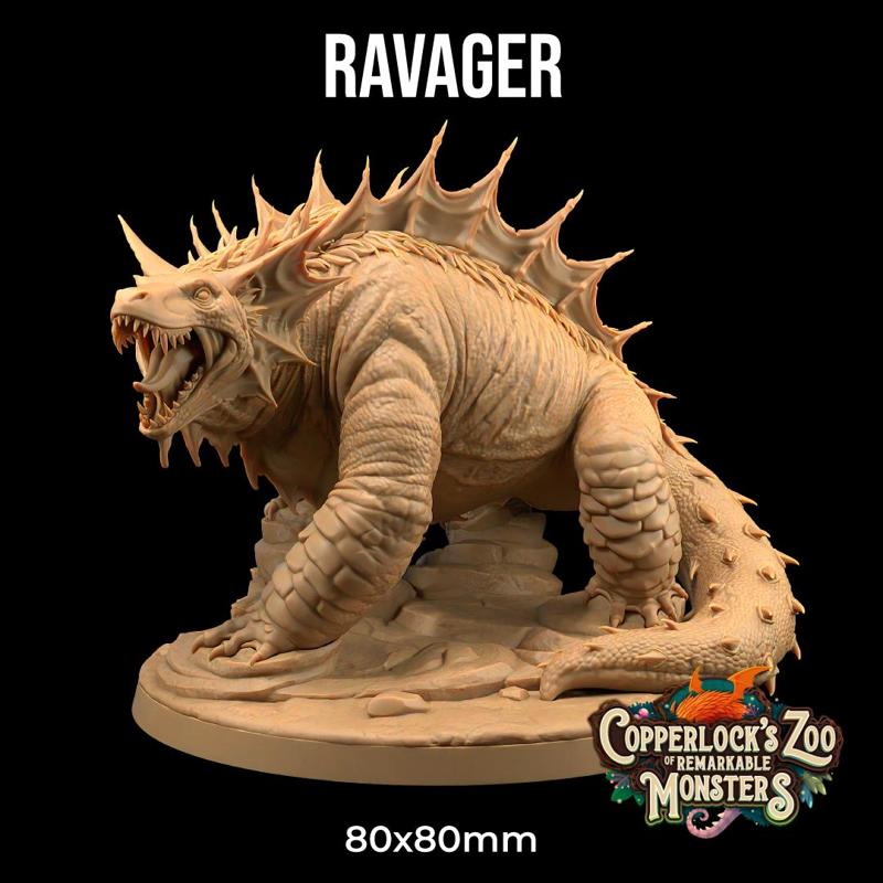 Ravager  | PRESUPPORTED | Dragonology 101 | Copperlock's Zoo