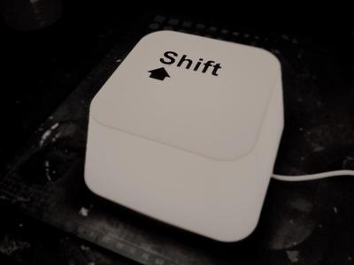 Giant Keyboard Shift Key LED Lamp