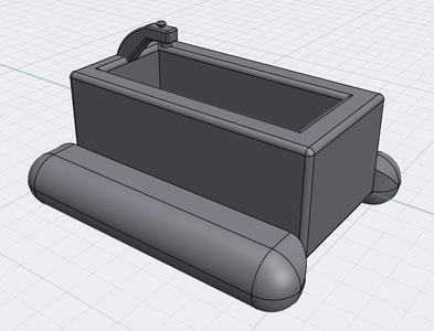 Bathtub pontoon