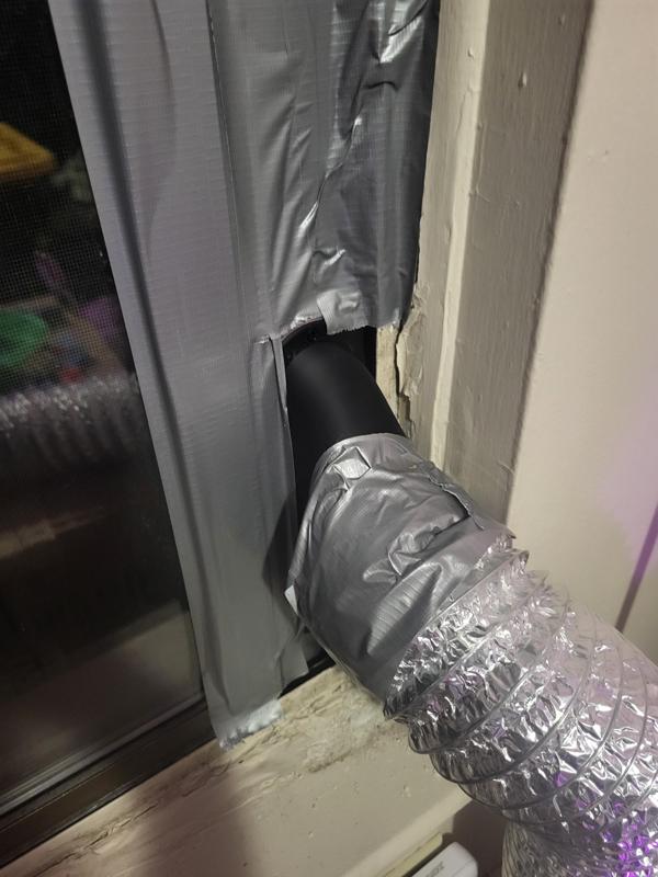 windowGUY: Slim Exhaust Window Adapter for Inline Fans