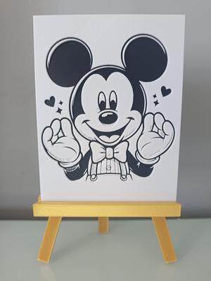 Hueforge Mickey without AMS