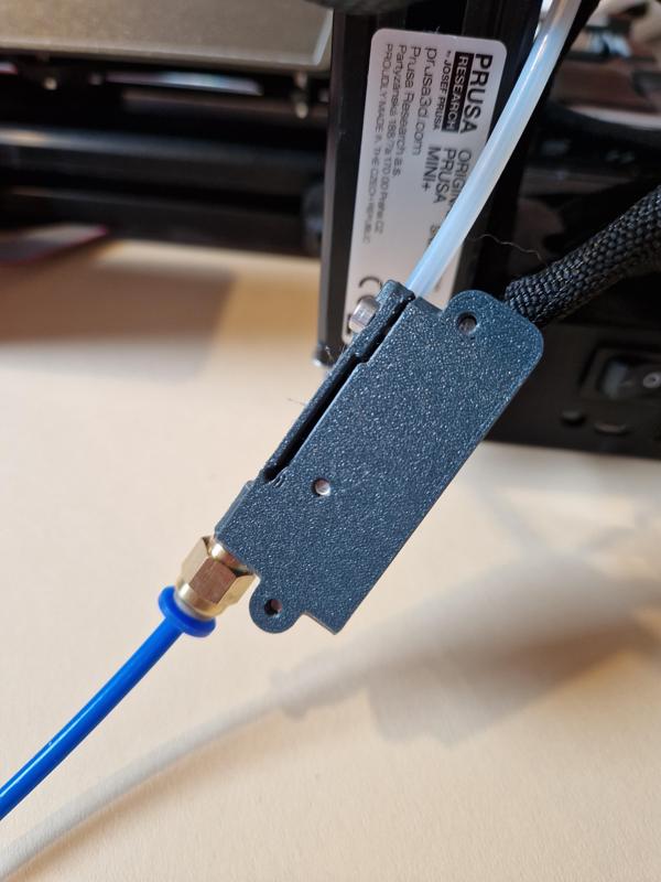 Prusa MINI ptfe connector filament sensor