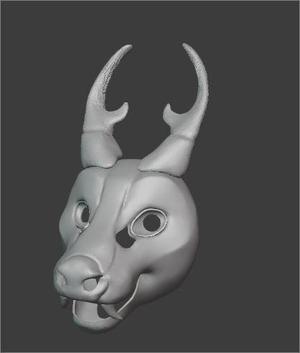 Muntjac Fursuit Base