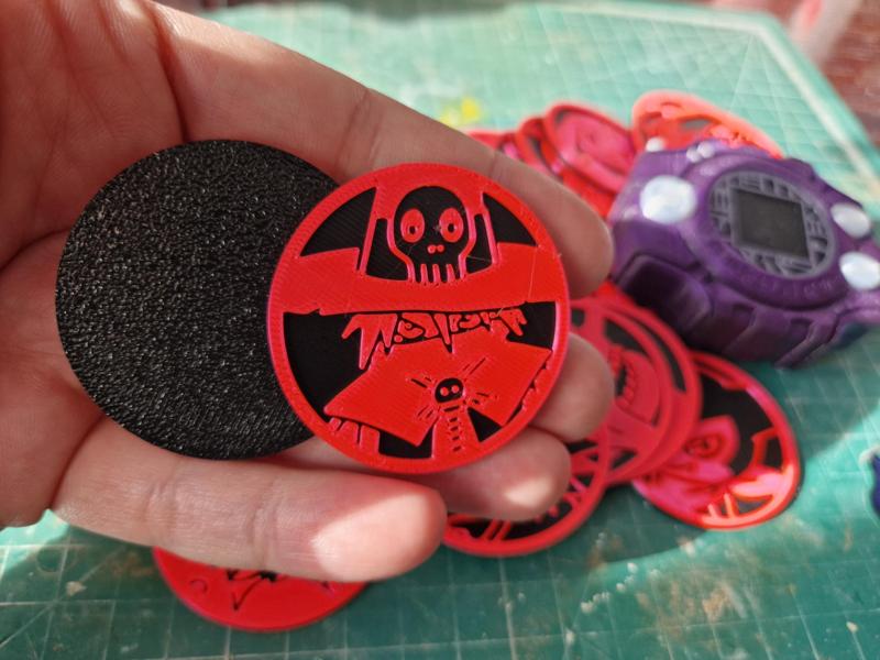 Wizardmon Digimon coin