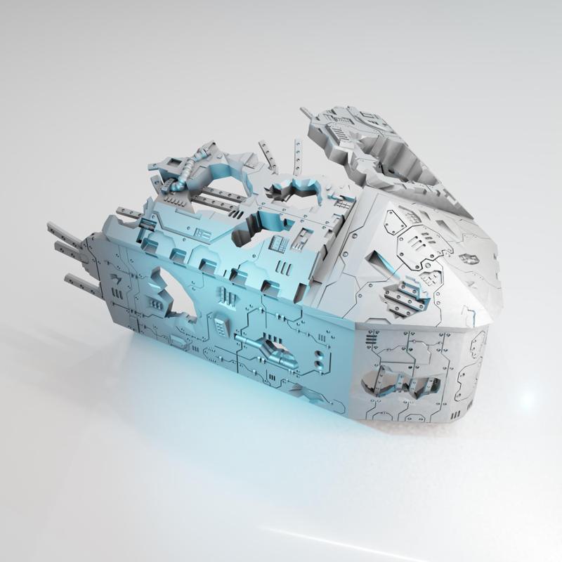 Lost Colony: Spaceship Graveyard - Nose Section