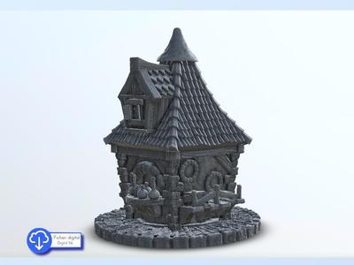 Potions shop - Medieval scenery terrain wargame