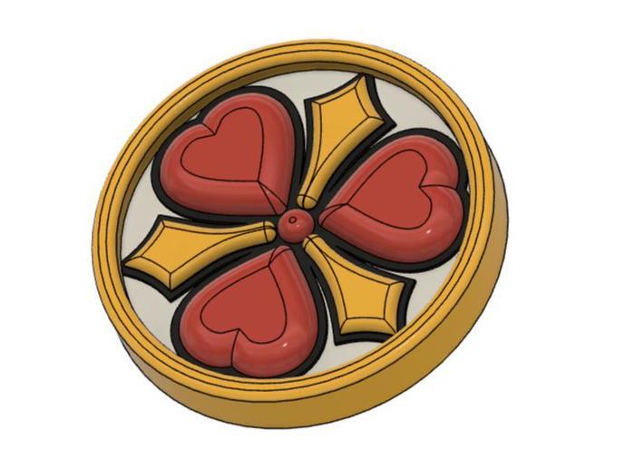 Daimyo token for White Castle board game