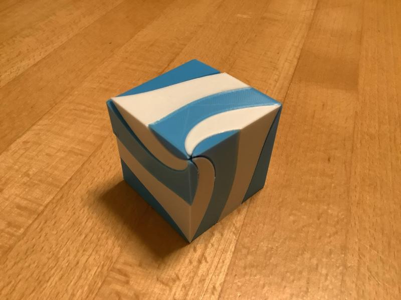cubic hexsection puzzle