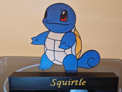 Squirtle on stand