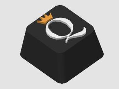 Queen Q Keycap